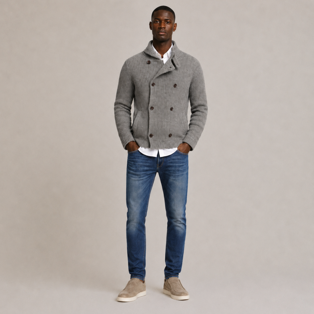 Double Breasted Cardigan