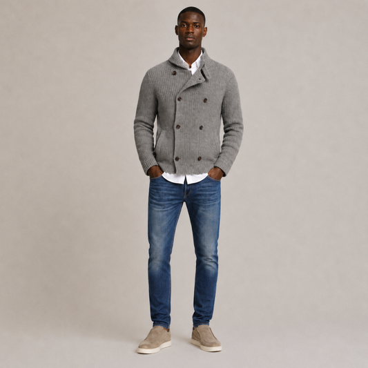 Double Breasted Cardigan