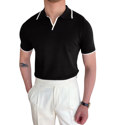 Contrast Polo Shirt