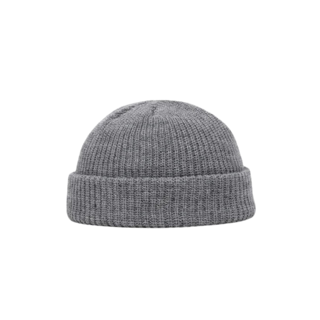 Unisex Solid Knitted Brimless Hat