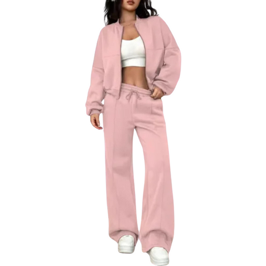 Zipper Slim Fit Track Suit