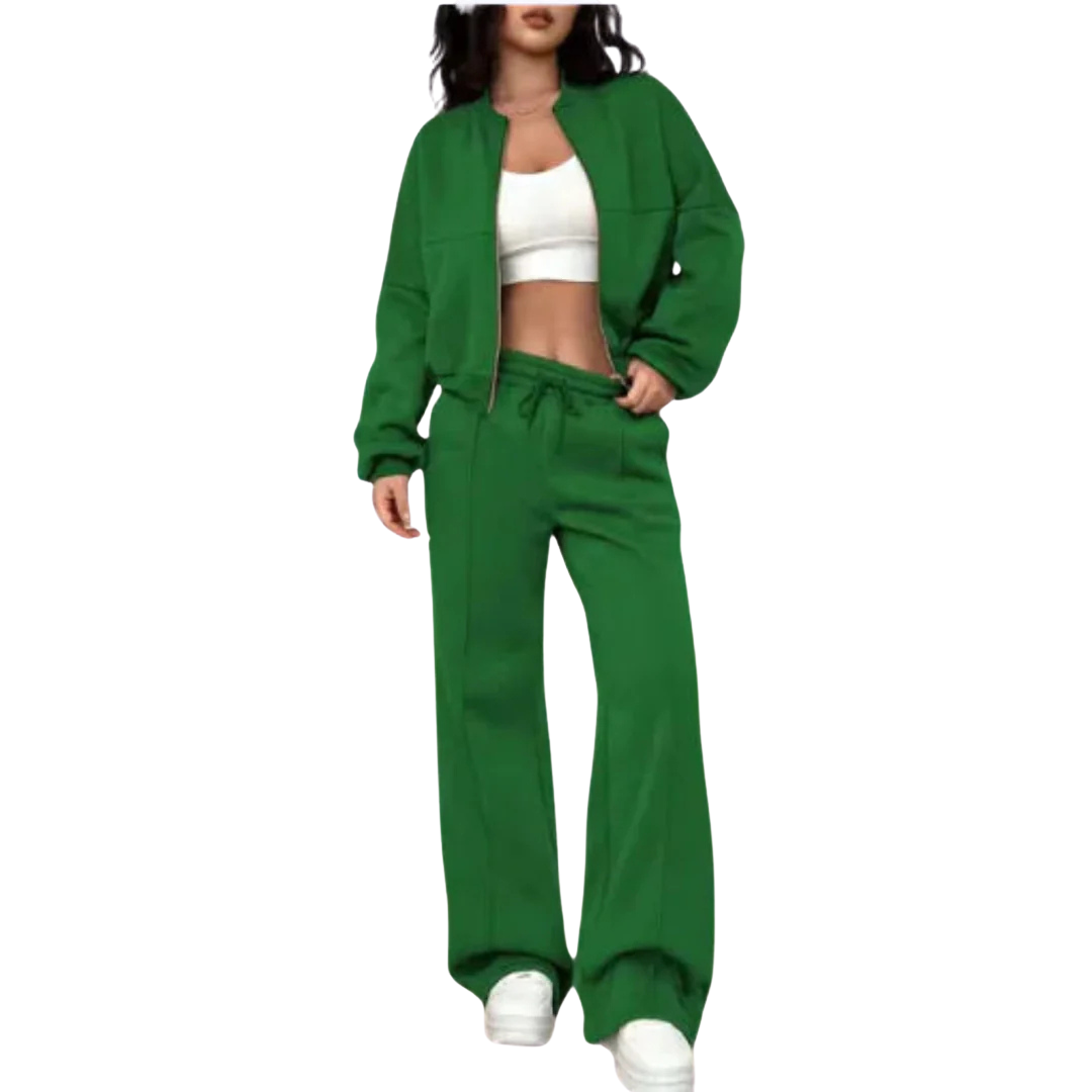 Zipper Slim Fit Track Suit