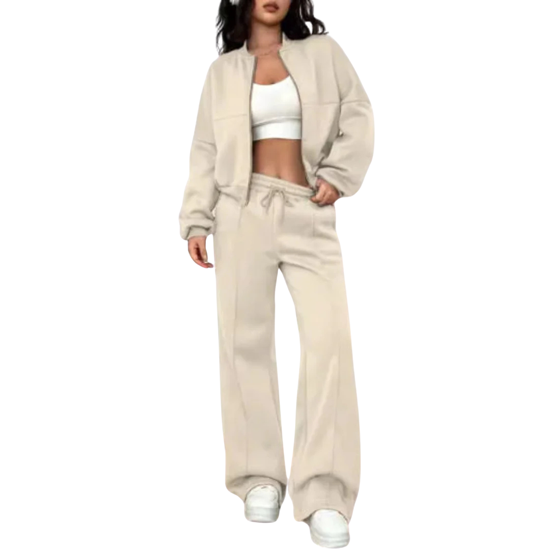 Zipper Slim Fit Track Suit