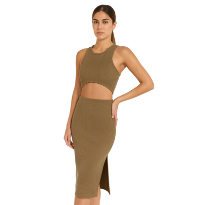 Knitted Two-Piece Set