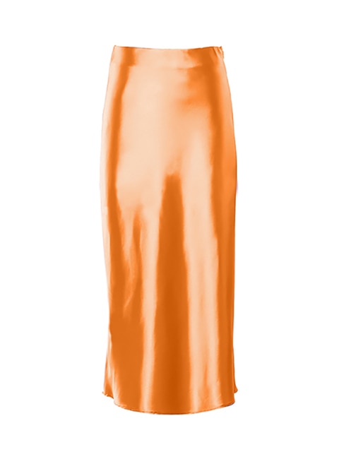 Silk Long Skirt