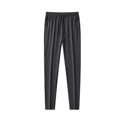 Relaxed Fit Stretch Trousers dark grey
