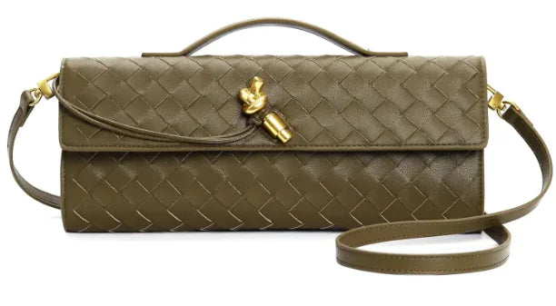 Woven Clutch Bag