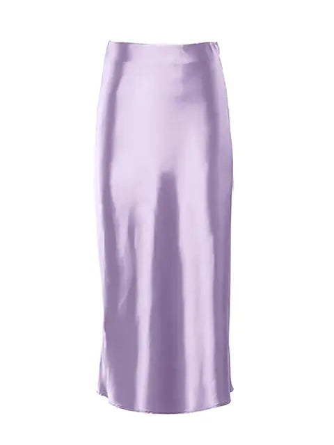Silk Long Skirt