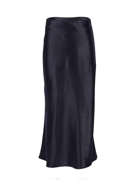 Silk Long Skirt